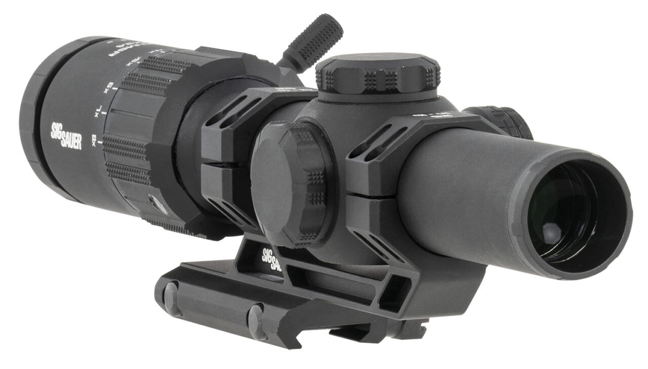 Sig Sauer Electro-Optics SOTM81000 Tango-MSR LPVO 1-8x24mm 30mm Tube Illuminated Red MSR BDC8 Reticle Features Throw Lever & ALPHA-MSR Mount - Image 3