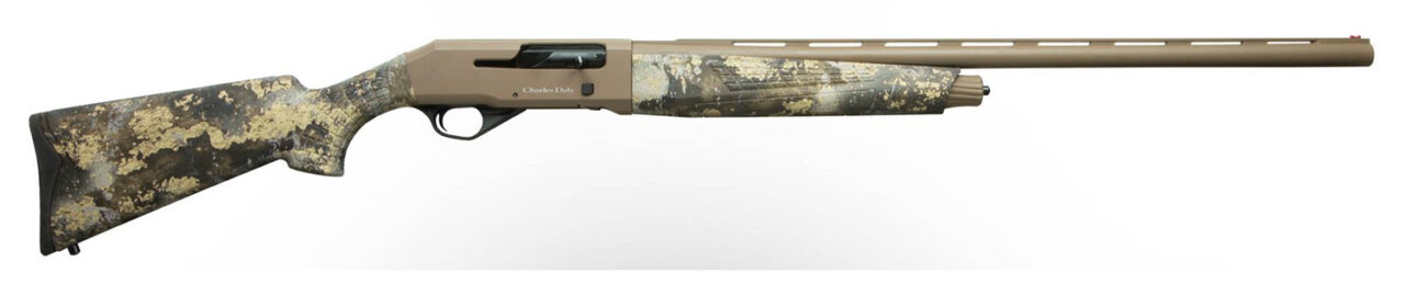 Charles Daly 930204PT 601 12 Gauge 4+1 3" 28" Vent Rib Barrel, Flat Dark Earth Aluminum Receiver, TrueTimber Prairie Synthetic Stock, Includes 3 Choke Tubes