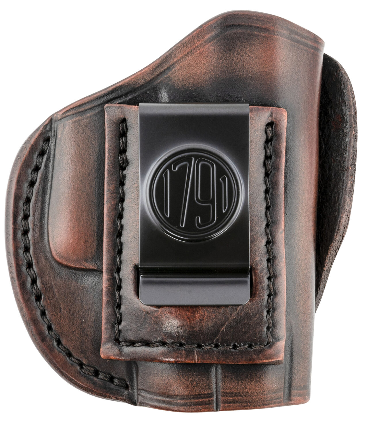 1791 Gunleather 4WH2VTGR 4-Way IWB/OWB Size 02 Vintage Leather Belt Clip Fits S&W M&P Bodyguard Right Hand - Image 2