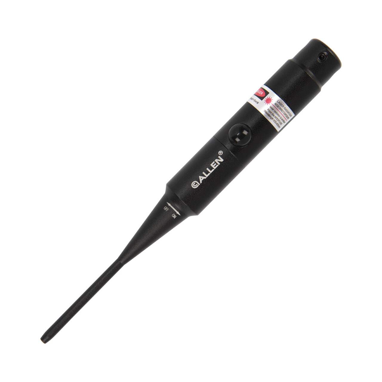 Allen 70648 X-Ring Laser Bore Sighter made of Black Steel for .177 to .50 caliber Rifles, or 12 & 20-gauge Shotguns