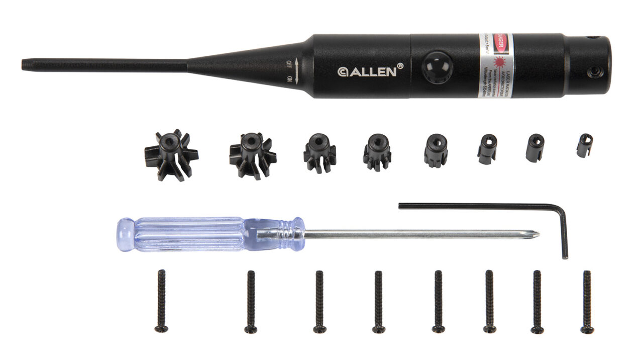 Allen 70648 X-Ring Laser Bore Sighter made of Black Steel for .177 to .50 caliber Rifles, or 12 & 20-gauge Shotguns - Image 3