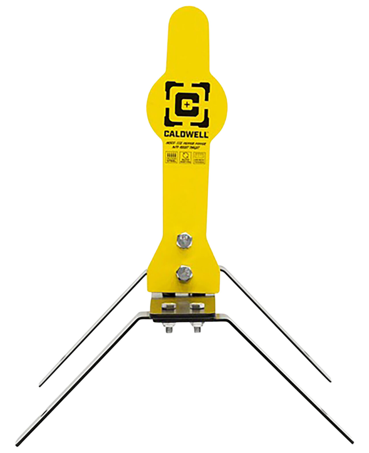 Caldwell 1178560 Auto Reset 33% Rifles Yellow AR500 Steel Pepper Popper Includes Ground Stakes - Image 2