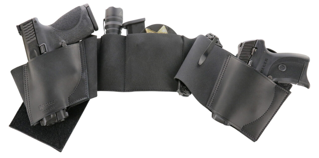 Galco UWBKSM2 UnderWraps 2.0 Black Small Leather/Nylon pistols