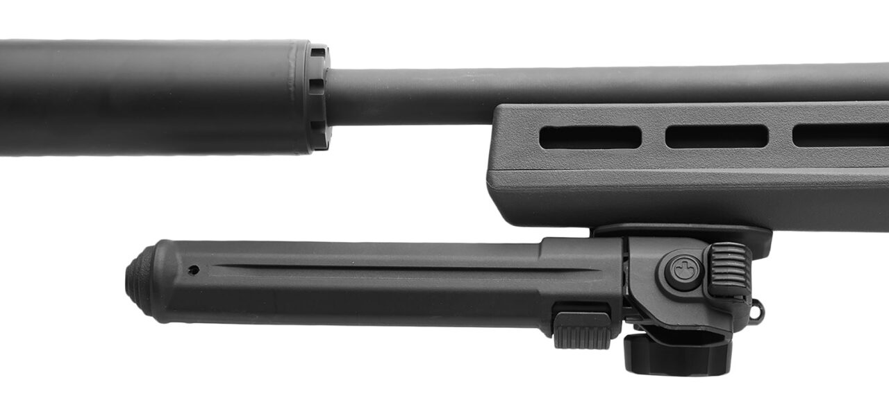 Magpul MAG1174-BLK MOE made of Polymer with Black Finish, Rubber Feet, 7-10" Vertical Adjustment - Image 3