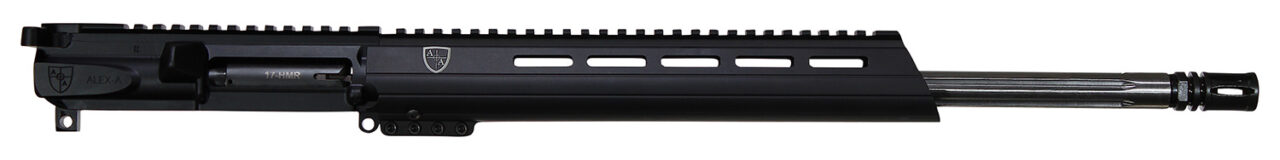 Alexander Arms UST17 OEM Upper parts-kit 17 HMR 18″ Black Cerakote Aluminum Receiver M-LOK Handguard for AR-15 Includes 2 Mags
