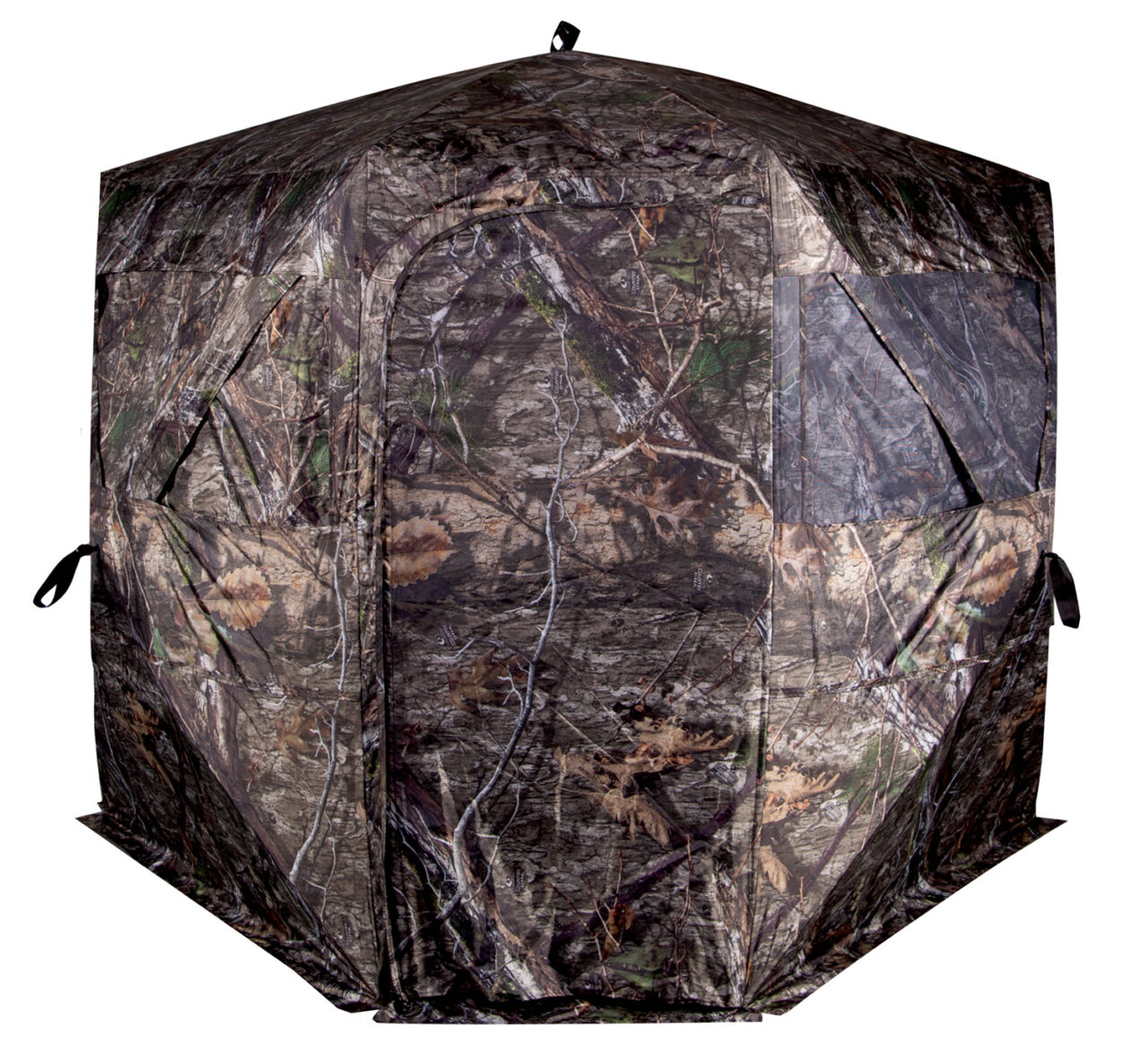 Ameristep AMSAMEBL3036 Pro-Series Extreme Pentagon Style Mossy Oak Country DNA 300 Durashell Plus 66" H x 74" W - Image 3