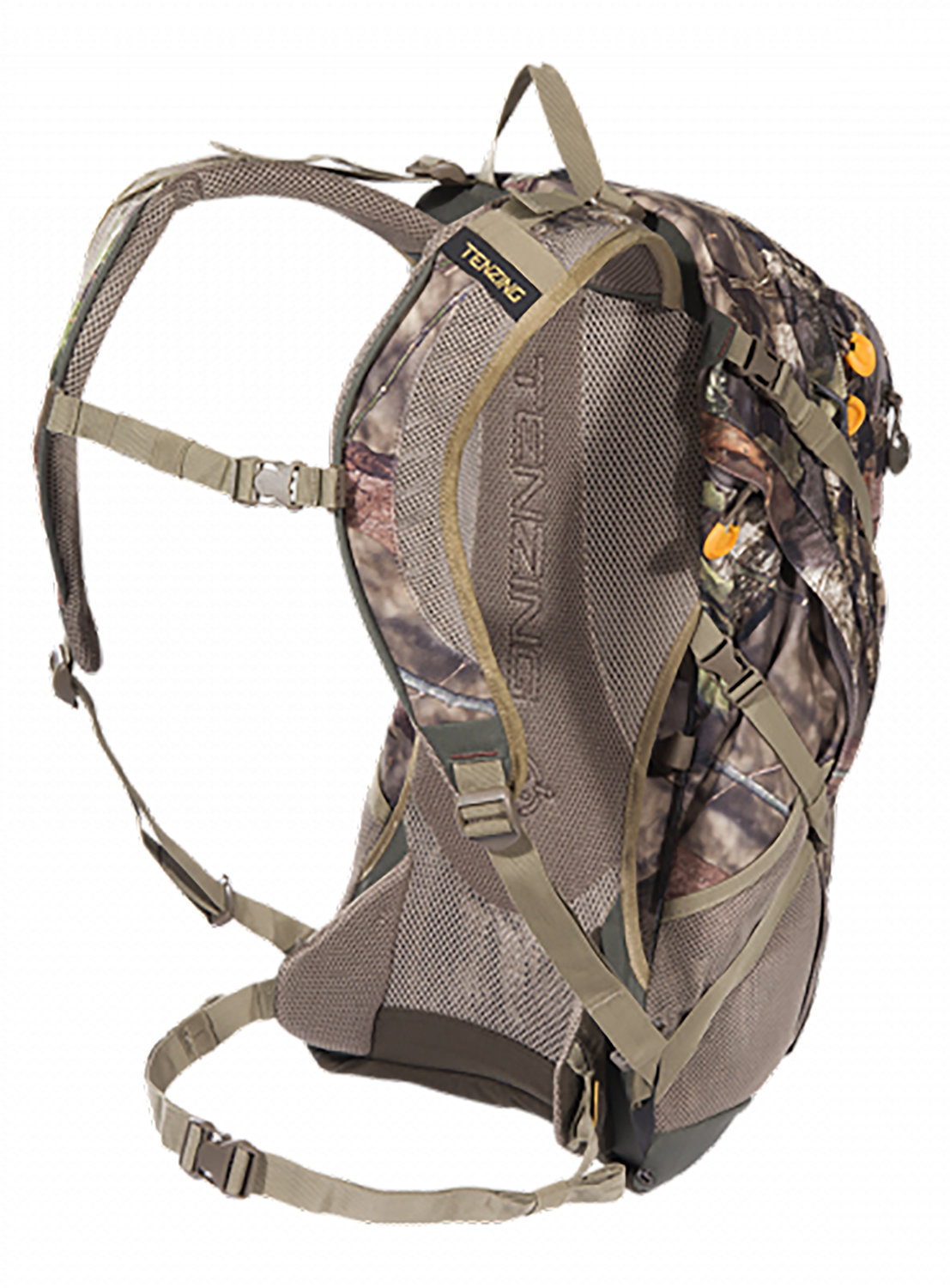 Tenzing TZGTNZBP3061 Voyager Day Pack Mossy Oak Break-Up Country Tricot, Storage Pockets, Removable Waist Belt, Shoulder Harness & Hypalon-Reinforced Stress Points 23" x 11" x 8" Interior Dimensions - Image 3