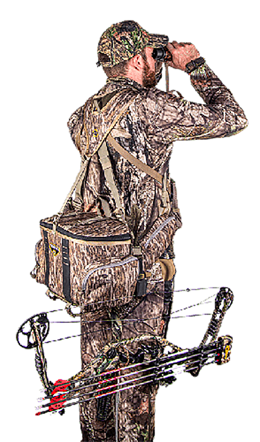 Tenzing TZGTNZHT101 Hangtime Lumbar Pack EVA-Molded Shell, Storage Pockets, Cell Phone Pocket, MOLLE Attachment Points, Shoulder Straps, Oversized Zippers 16" x 7" x 9.50" Interior Dimensions - Image 3
