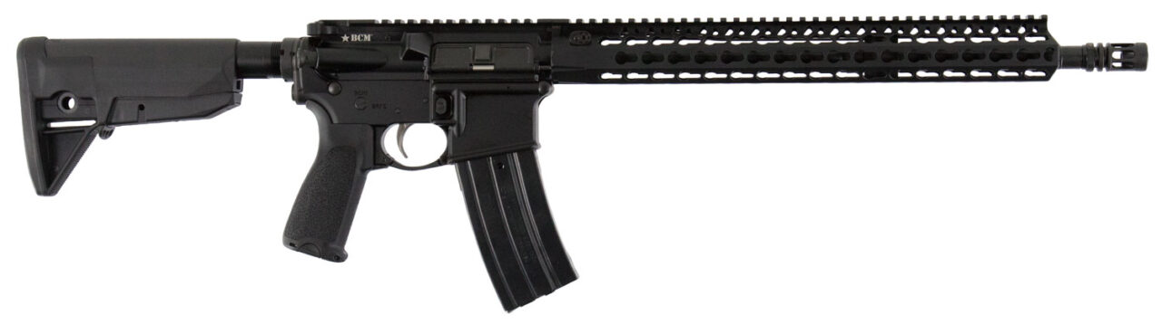 BCM 750790 RECCE-16 KMR-A 223 Rem/5.56x45mm NATO 30+1 16" Government Profile Steel Barrel, Mod 0 Compensator, Anodized 7075-T6 Aluminum Receiver, 6 Position Stock, Bravo Mod 3 Grip, Ambidextrous Safety