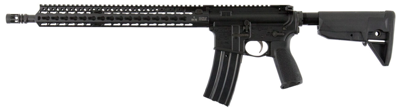 BCM 750790 RECCE-16 KMR-A 223 Rem/5.56x45mm NATO 30+1 16" Government Profile Steel Barrel, Mod 0 Compensator, Anodized 7075-T6 Aluminum Receiver, 6 Position Stock, Bravo Mod 3 Grip, Ambidextrous Safety - Image 2