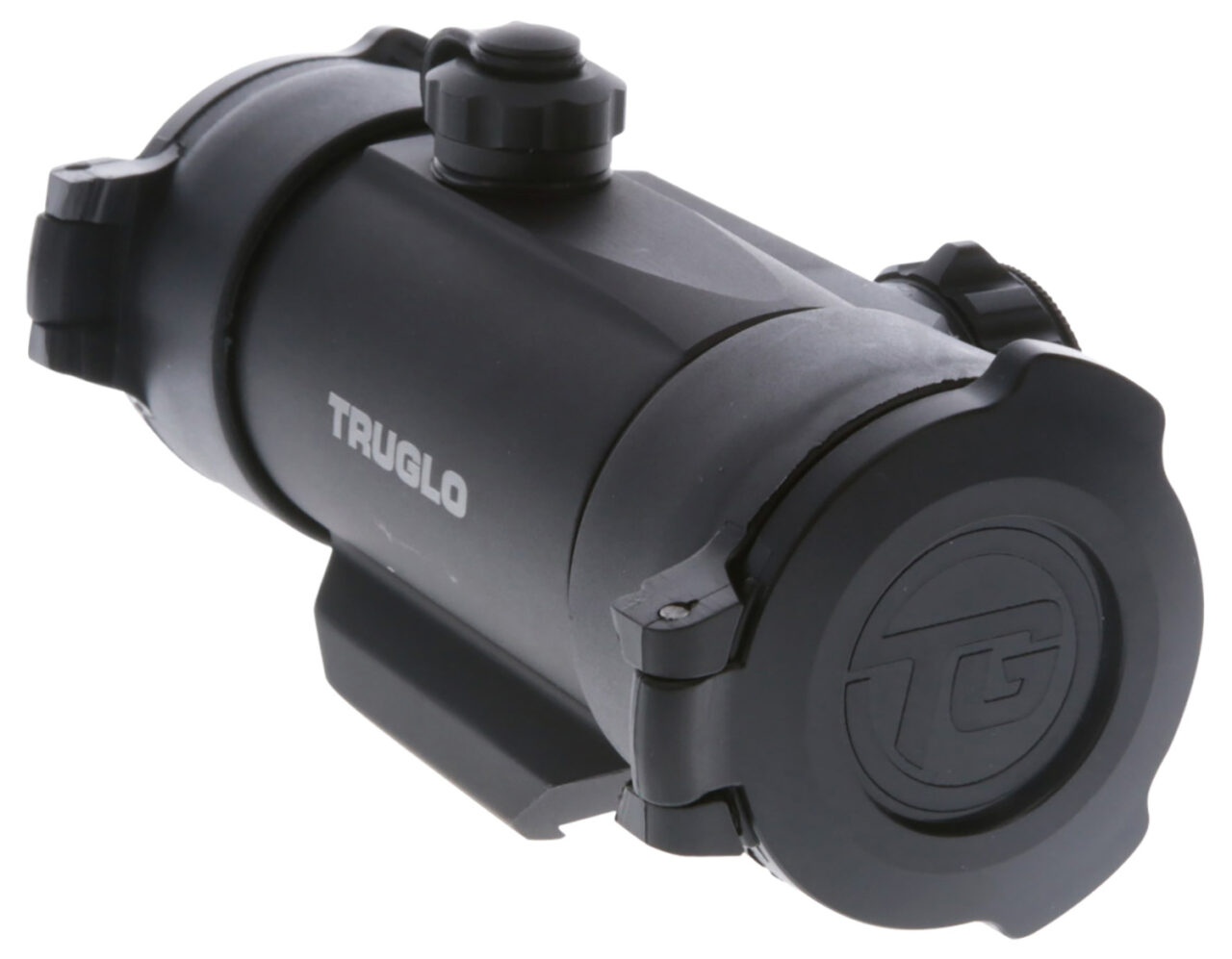 TruGlo TGTG8030B3 Traditional Anodized Matte Black 1x 30mm Red Descending Diameter Dots Reticle - Image 2