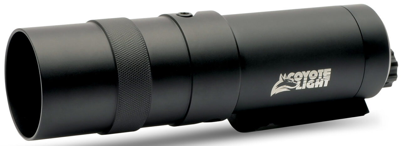 Coyote Light HMECLR Coyote Matte Black Finish Red LED Light 800 yds Range