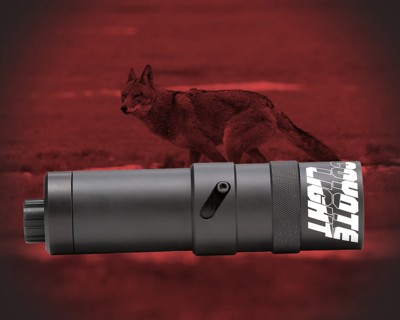 Coyote Light HMECLR Coyote Matte Black Finish Red LED Light 800 yds Range - Image 3