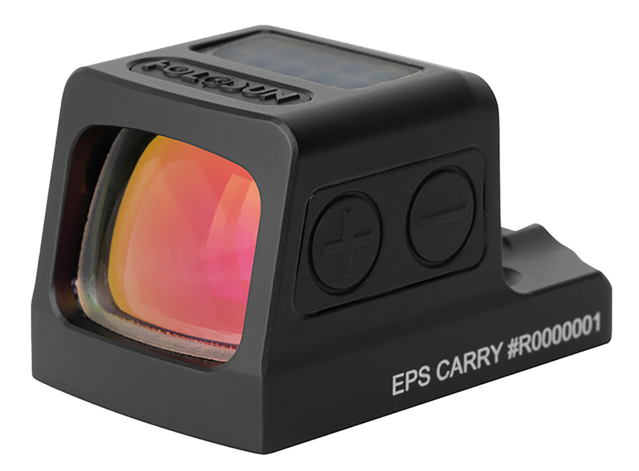Holosun EPSCARRYRDMRS EPS Carry Red MRS Black Anodized 0.58 x 0.77 2 MOA Red Dot/32 MOA Red Circle