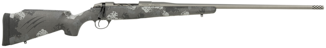 Fierce Firearmss FSF7RM24TP Fury 7mm Rem Mag Caliber with 3+1 Capacity, 24" Stainless Barrel, Gray Cerakote Metal Finish, & Phantom Camo Synthetic Stock, Right Hand (Full Size)