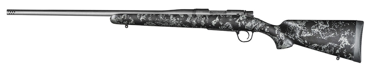 Christensen Arms 8010107200 Mesa FFT 6.5 Creedmoor 4+1 20" Threaded Barrel, Tungsten Gray Cerakote, Black with Gray Webbing Stock - Image 2
