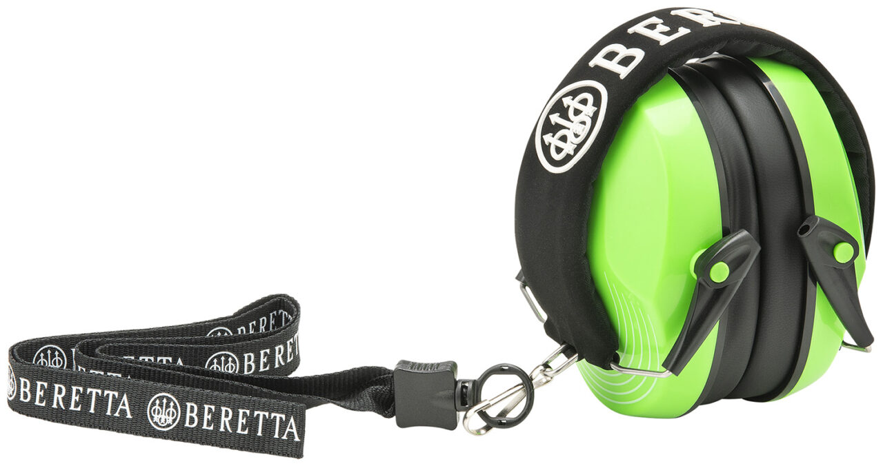 Beretta USA CF1000000207FF Safety Pro Muff 25 dB Florescent Green/Black - Image 2