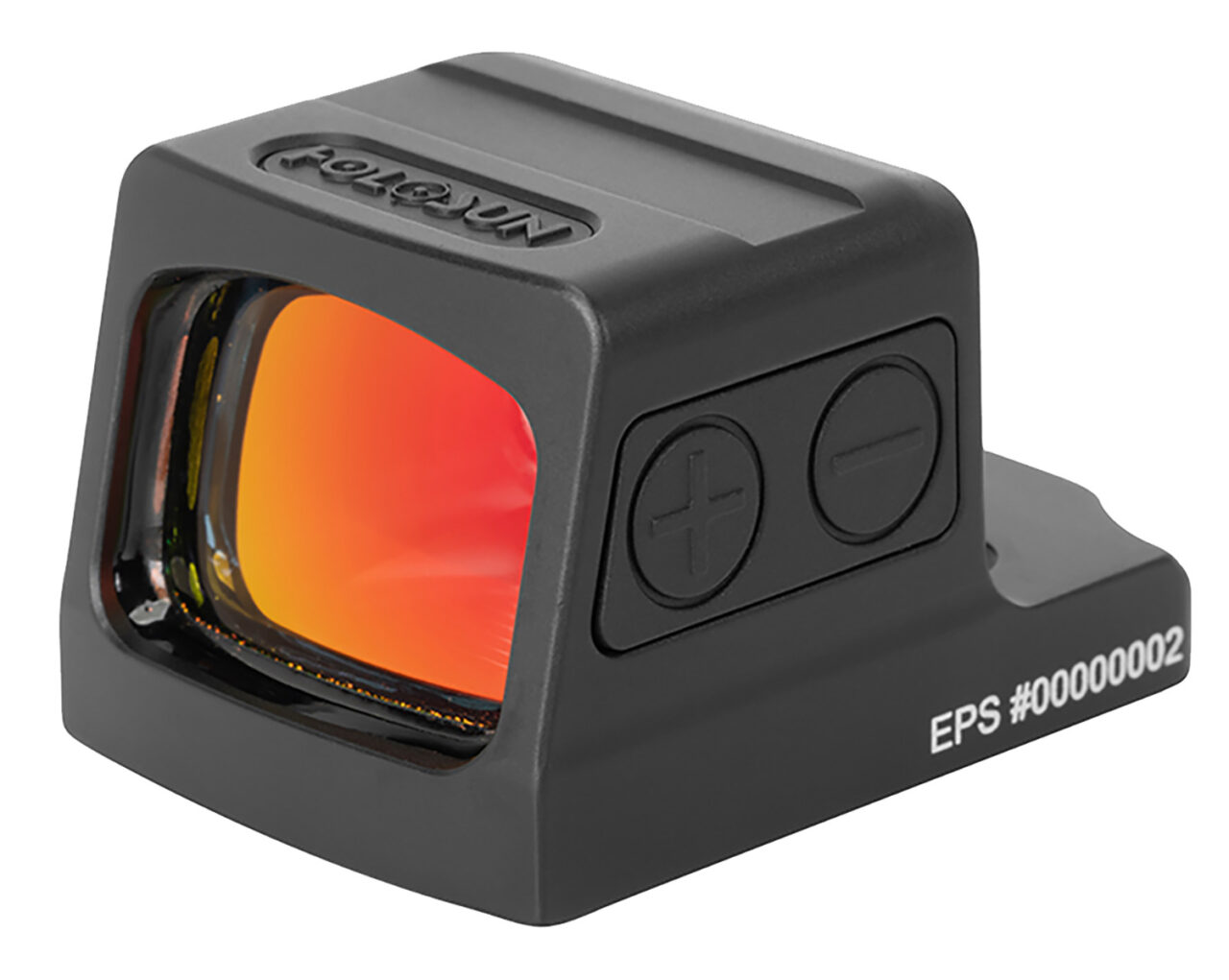 Holosun EPSRD6 EPS Red 6 Black Anodized 0.63 x 0.91 6 MOA Red Dot Reticle