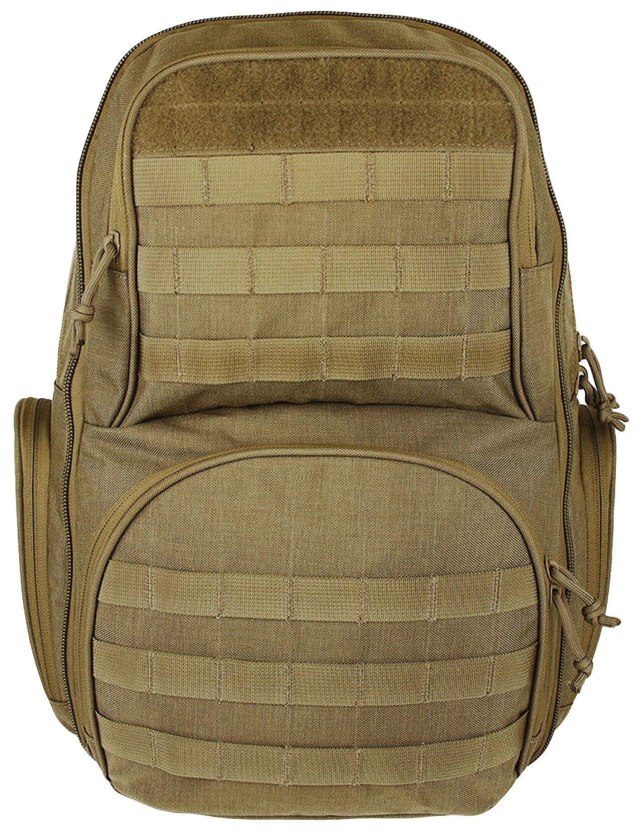 Advance Warrior Solutions JUG5DBPTN Juggernaut 5 Day Pack Tan Polyester, MOLLE Front, Hydration System Compatible