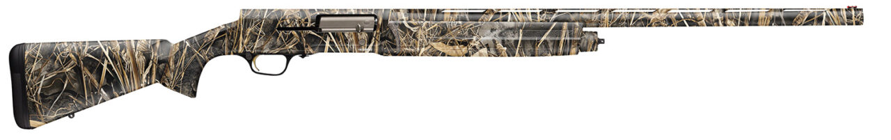 Browning 0119125004 A5 Sweet Sixteen 16 Gauge 28" 2.75" 4+1, Full Coverage Realtree Max-7, Textured Synthetic Stock With Closed Radius Pistol Grip, Shim Adjustable For Cast And Drop & Length of Pull