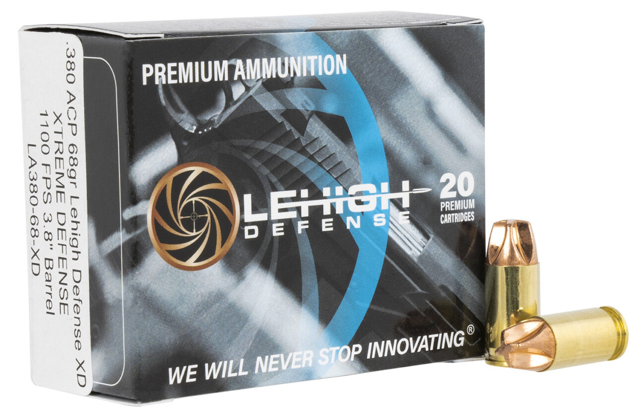 Lehigh Defense .380 ACP 68gr – 20rd