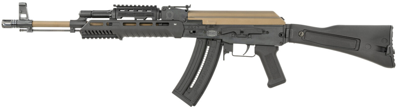 Mauser Rimfire 4070026 AK-47 22 LR 24+1 16.50" Barrel w/Flash Hider, Bronze Receiver, Adjustable Rear Sight, Optics Ready Picatinny Rail, Left Side Folding Stock, Ambidextrous Magazine Release - Image 2