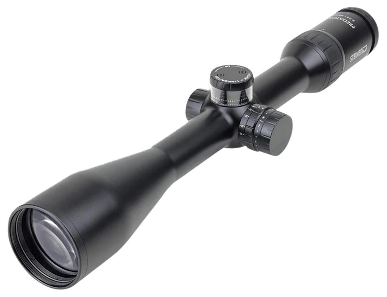 Steiner 3003 Predator Black 3-24x50mm 40mm Tube Illuminated E3 Ballistic Reticle Second Focal Plane