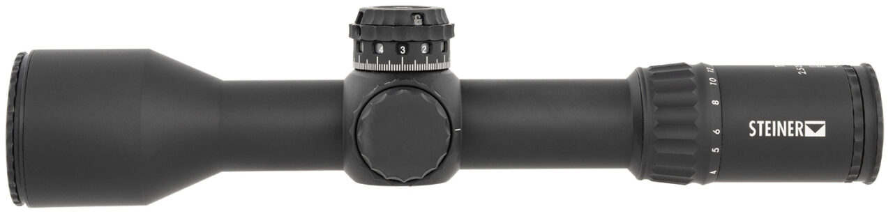 Steiner 5116 T6Xi Black 2.5-15x 50mm 34mm Tube Illuminated SCR Mil Reticle First Focal Plane Features Throw Lever - Image 2