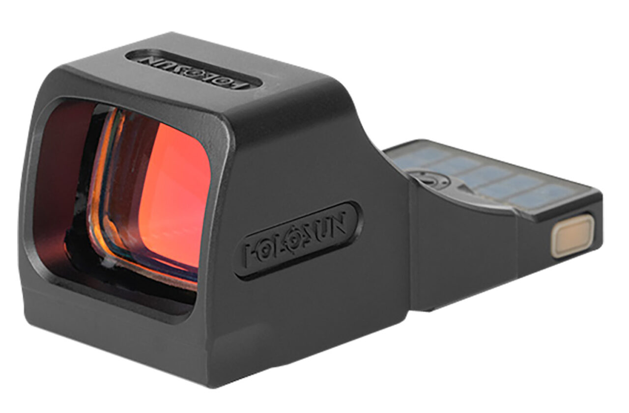 Holosun SCSMP2GR SCS MP2 Black Anodized 0.58 x 0.77 2 MOA Green Dot/32 MOA Green Circle Multi Reticle - Image 2