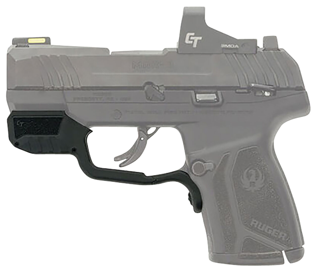 Crimson Trace 0102060 Laserguard Black Red Laser 620-670nM Wavelength Fits Rger Max9 pistols Trigger Guard Mount - Image 2