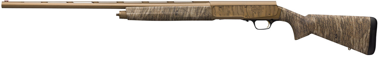 Browning 0118475005 A5 Wicked Wing Sweet Sixteen 16 Gauge 2.75" 4+1 26", Burnt Bronze Cerakote Barrel/Engraved Rec, Mossy Oak Bottomland Stock, Fiber Optic Sight, Oversized Controls, 3 Chokes Included - Image 2