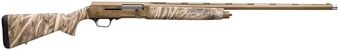 Browning 0119005005 A5 Wicked Wing Sweet Sixteen 16 Gauge 2.75" 4+1 26", Burnt Bronze Cerakote Barrel/Engraved Rec, Mossy Oak Shadow Grass Habitat Stock, Fiber Optic Sight, Oversized Controls, 3 Chokes Included