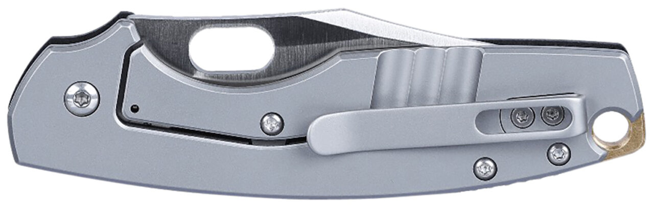 CRKT 5321 Pilar IV 3.09" Folding Plain Satin D2 Steel Blade/Black/SS G10/SS Handle Includes Pocket Clip - Image 3
