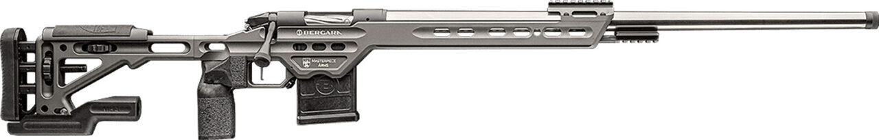 Bergara Rifles BPR25-6CM Premier Competition 6mm Creedmoor 10+1 26" Stainless 16.12" Heavy Barrel, Graphite Black Cerakote Steel Receiver, Tungsten MPA BA Competition Chassis Stock, Right Hand