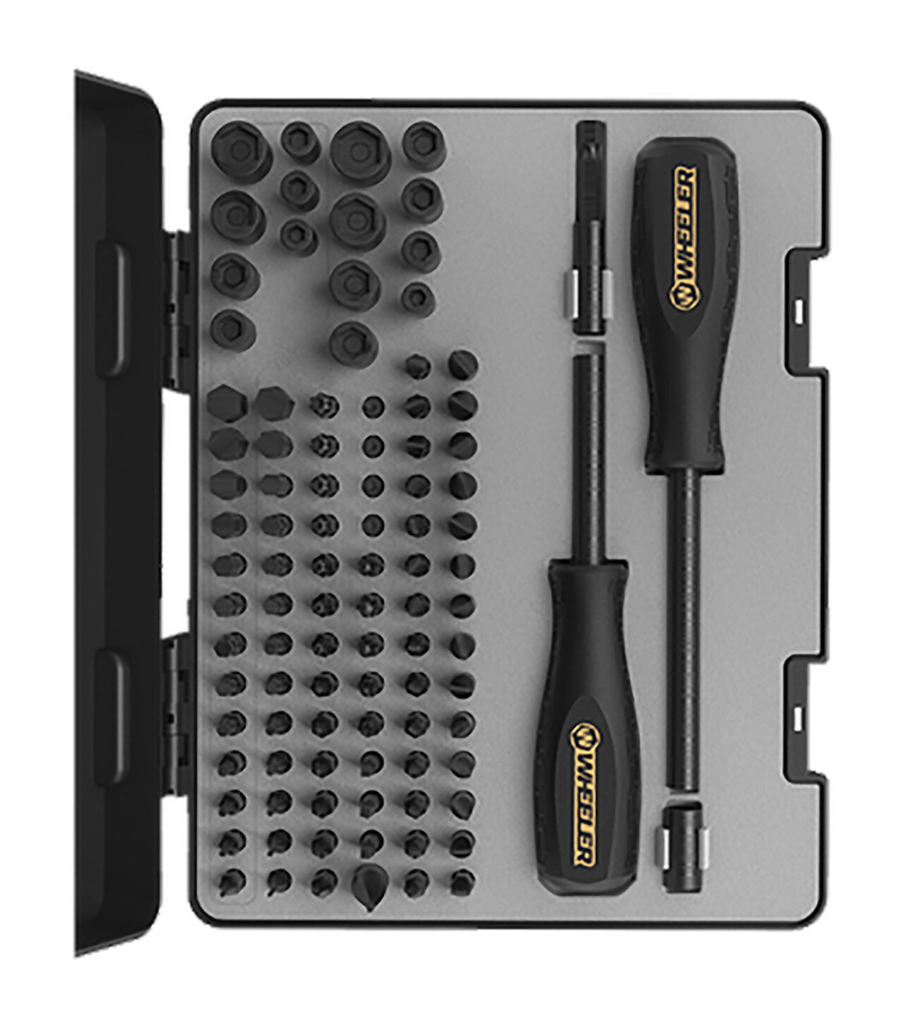 Wheeler 4001003 Professional Screwdriver Set Black 100 Pieces - Image 2