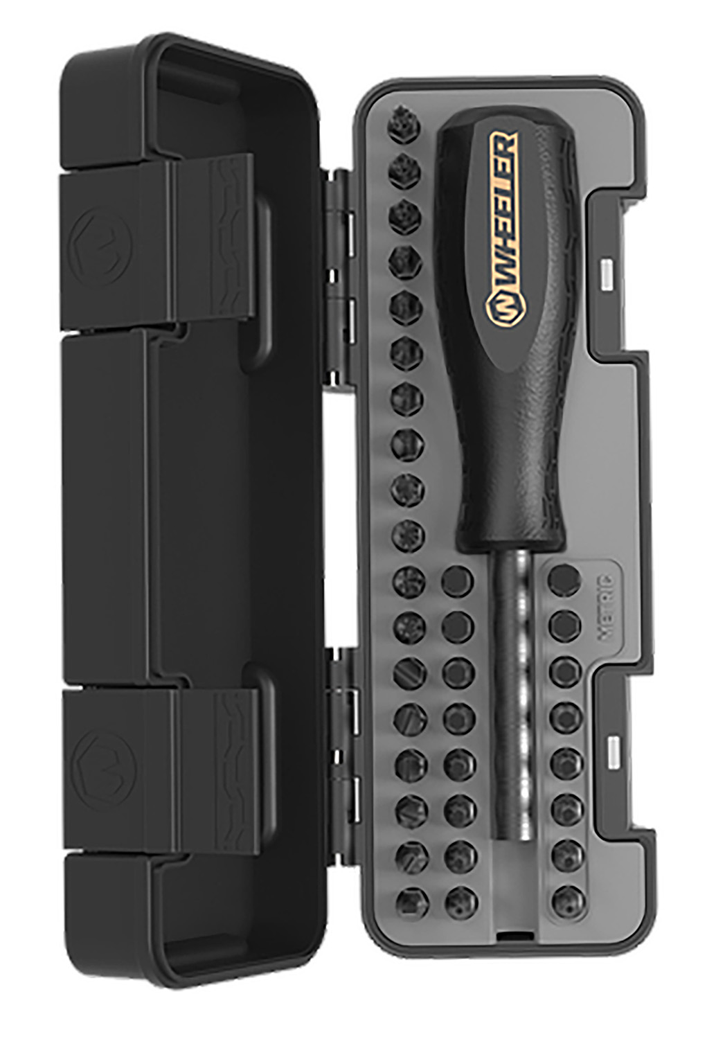 Wheeler 4001005 SpaceSaver Screwdriver Set Black 36 Pieces - Image 2