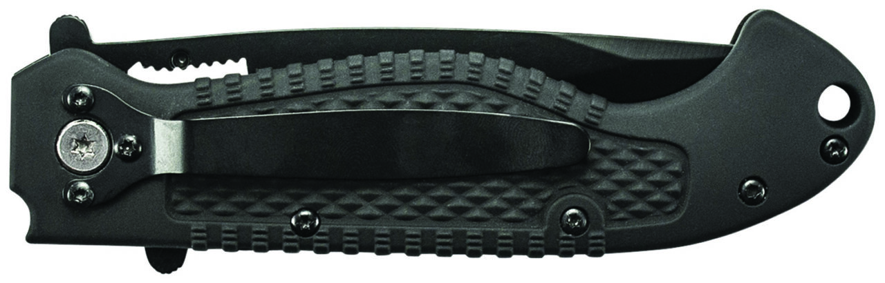 Smith & Wesson Knives CKTACBSCP Special Tactical 3.50" Folding Part Serrated Stainless Steel Blade 4.60" Black - Image 2