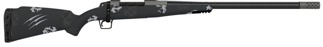 Fierce Firearmss ROG7RM22GP Carbon Rogue 7mm Rem Mag 3+1 22" Carbon Fiber Barrel, Glacier Cerakote Steel Rec, Phantom Camo Rogue Stock