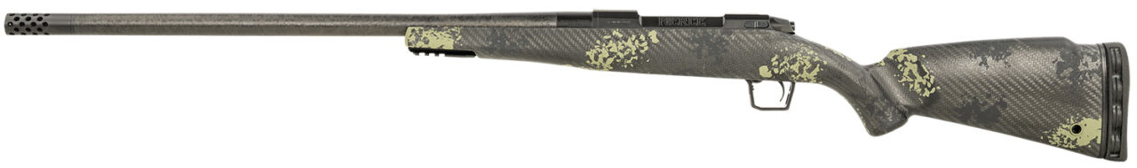 Fierce Firearmss ROG300PRC22BF Carbon Rogue 300 PRC 3+1 22" Carbon Fiber Barrel, Black Cerakote Steel Rec, Forest Camo Rogue Stock - Image 2