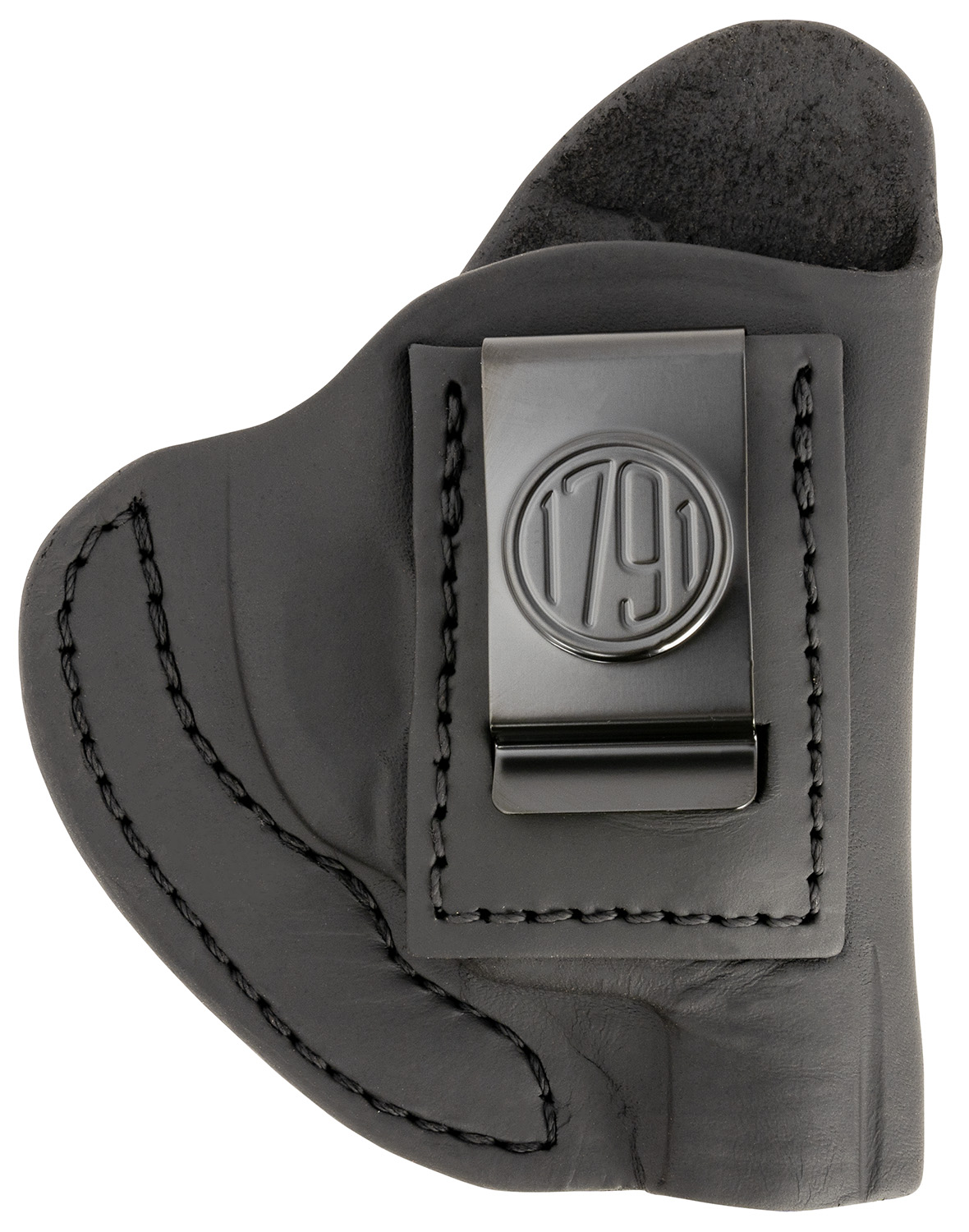 1791 Gunleather RVHIWB1CSBLR RVH IWB Size 01 Stealth Black Leather Belt Clip Right Hand - Image 2
