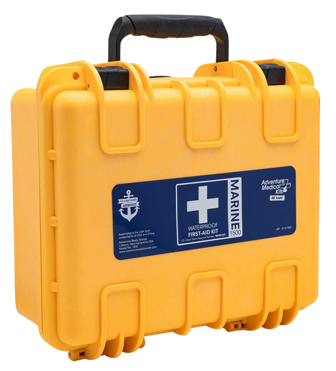 Adventure Medical Kits 01151500 Marine 1500 Treats Injuries/Illnesses Dust Proof Waterproof Yellow - Image 2