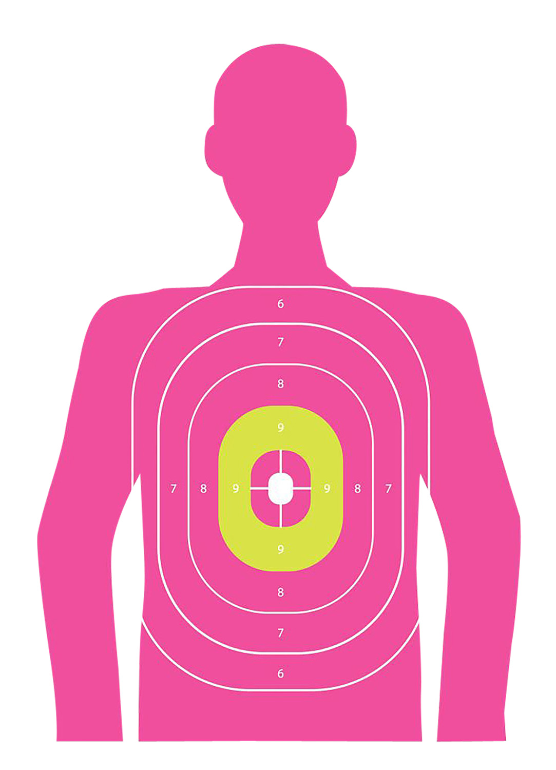 Allen 15646 EZ-Aim Wall Paper pistols Works with pistols/Shotguns/Airsoft Gun/BB Guns/Pellet Gun 12 x 18 Pink 8 Pack