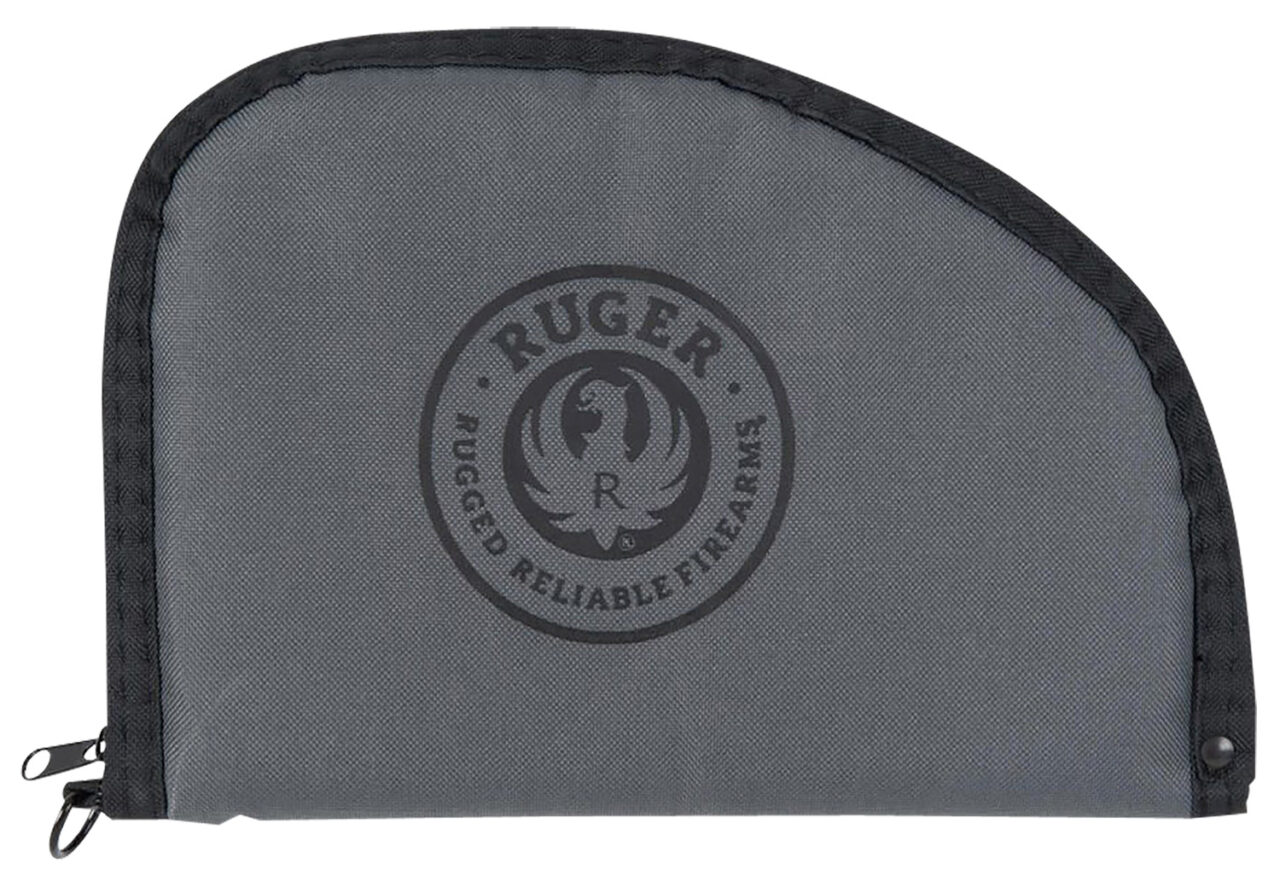 Allen 27452 Ruger Rugged Pistol Case 10" Long Black/Gray Holds 1 Polyester