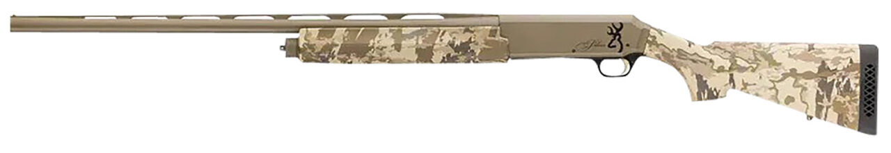 Browning 011438205 Silver Field 12 Gauge 3.5" 4+1 (2.75") 26", FDE Barrel/Rec, AURIC Camo Synthetic Stock With Textured Gripping Surface - Image 2
