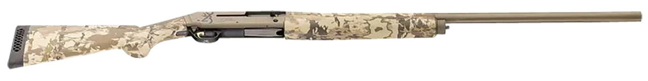 Browning 011438205 Silver Field 12 Gauge 3.5" 4+1 (2.75") 26", FDE Barrel/Rec, AURIC Camo Synthetic Stock With Textured Gripping Surface - Image 3