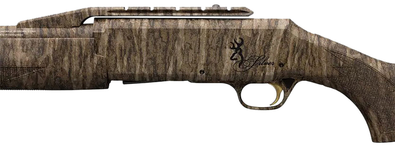 Browning 011433621 Silver Riflesd Deer 20 Gauge 22" 3" 4+1, Mossy Oak Bottomland, Synthetic Furniture, Optic Mount - Image 2
