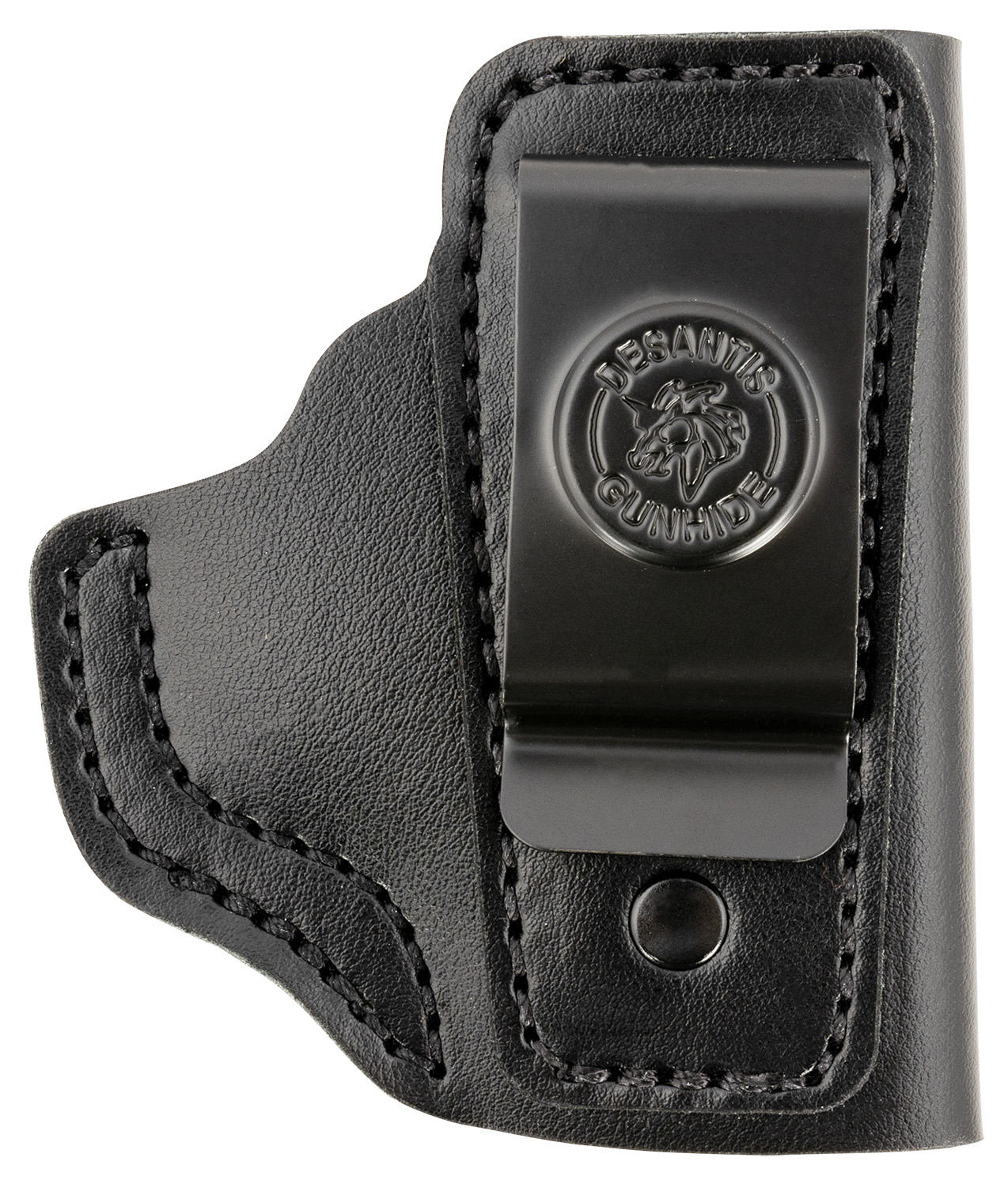 DeSantis Gunhide 031BA7FZ0 Insider IWB Black Leather Belt Clip Fits Ruger LCP II Right Hand - Image 2