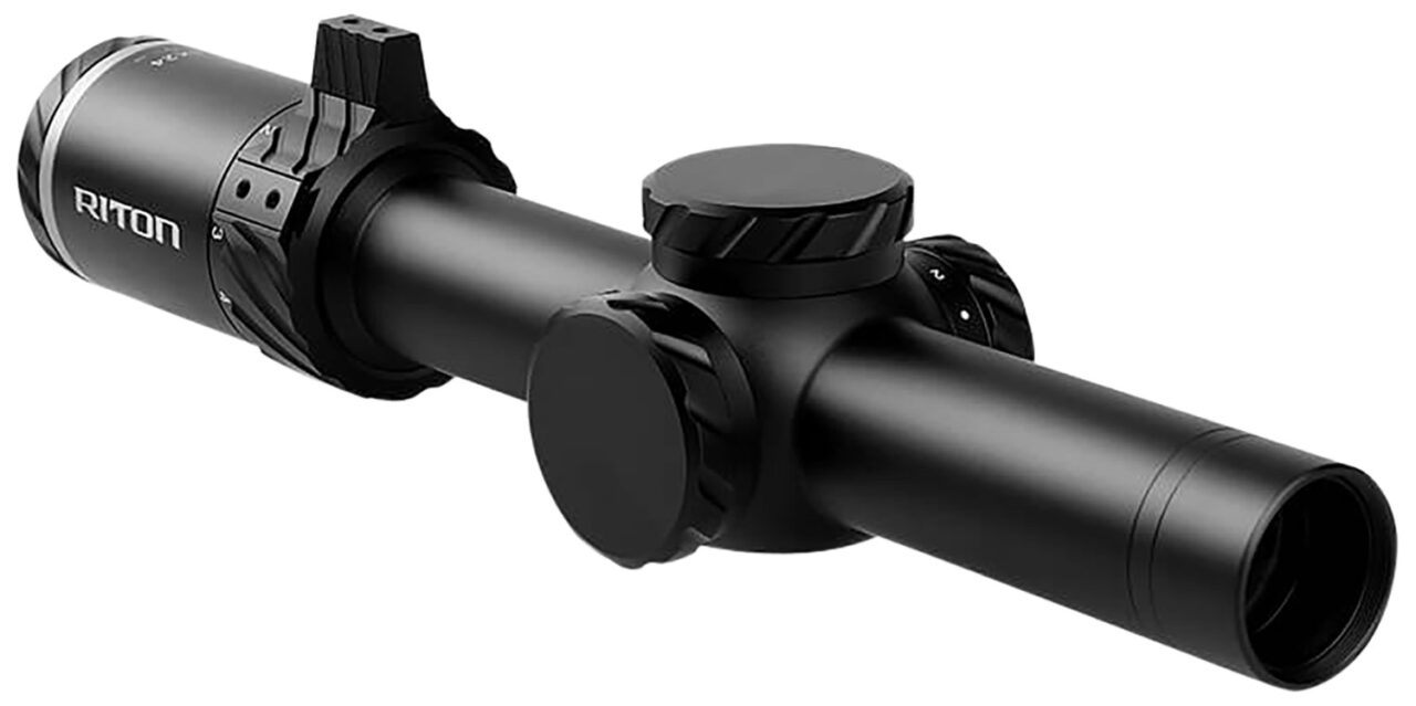 Riton Optics 3T18ASIBLK2 3 Tactix Black 1-8x24mm 30mm Tube Illuminated OT Reticle - Image 2