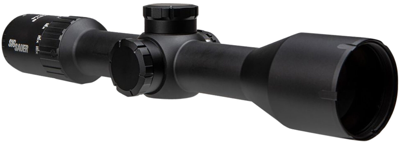Sig Sauer Electro-Optics SOW63111 Whiskey6 Black 3-18x44mm 30mm Tube MOA Milling Hunter 2.0 Reticle - Image 2