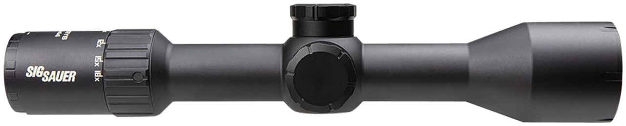 Sig Sauer Electro-Optics SOW63113 Whiskey6 Black 3-18x44mm 30mm Tube Quadplex Reticle